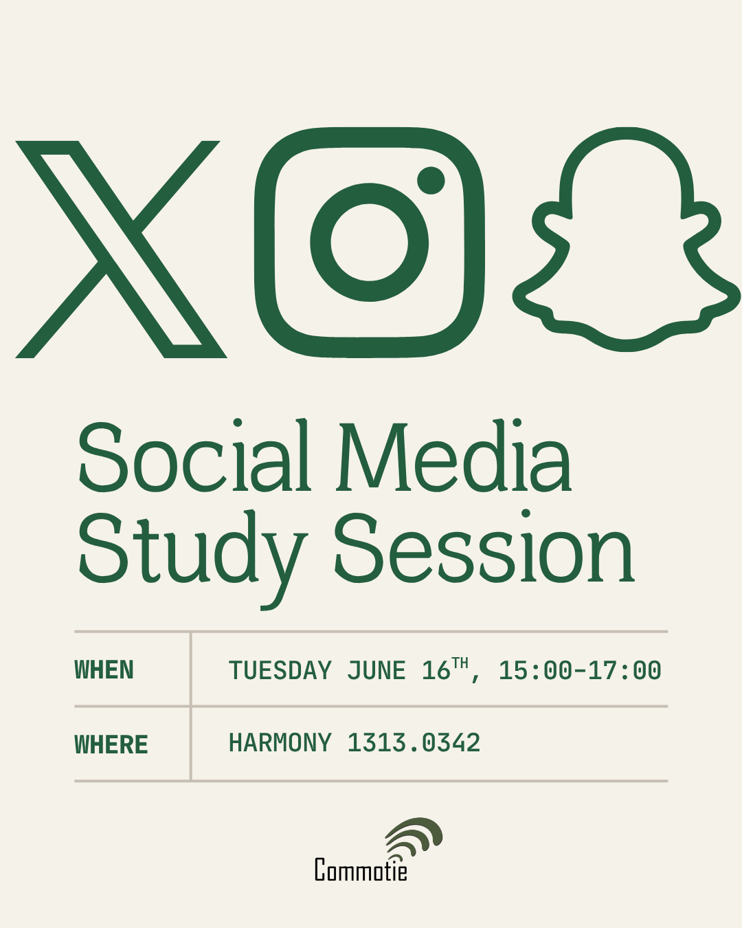 Social Media Study Session