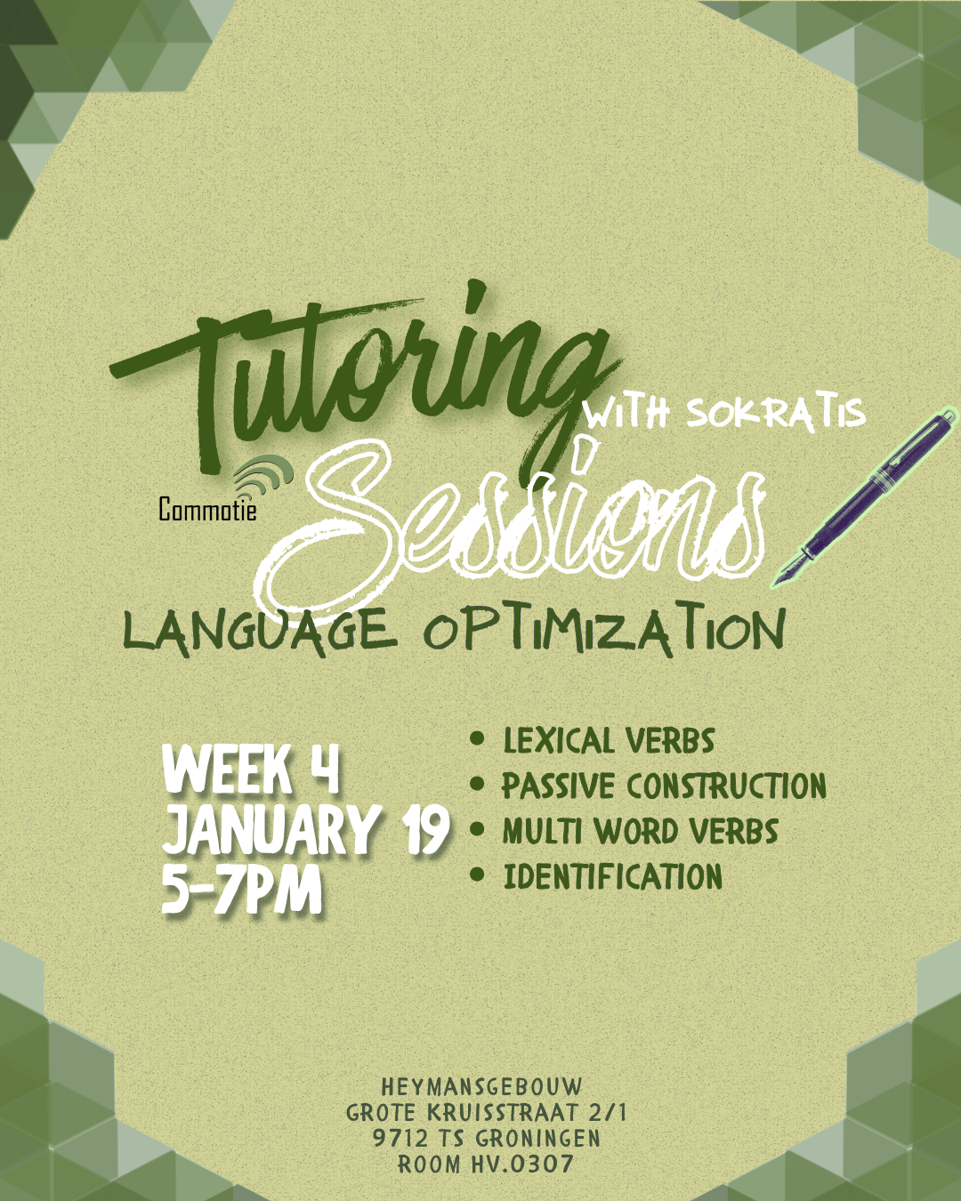 Language Optimization Tutoring: Week 4